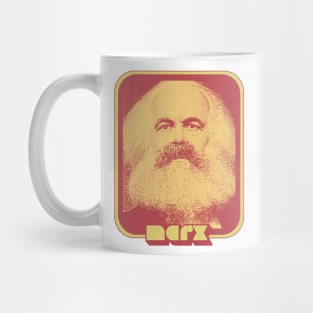 Karl Heinrich Marx // Retro Aesthetic Fan Art Design Mug